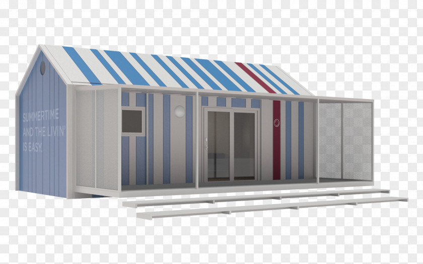 House Shipping Container Shed Facade Cargo PNG