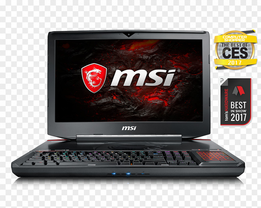 Laptop Intel Core I7 MSI GT83VR Titan SLI Micro-Star International PNG