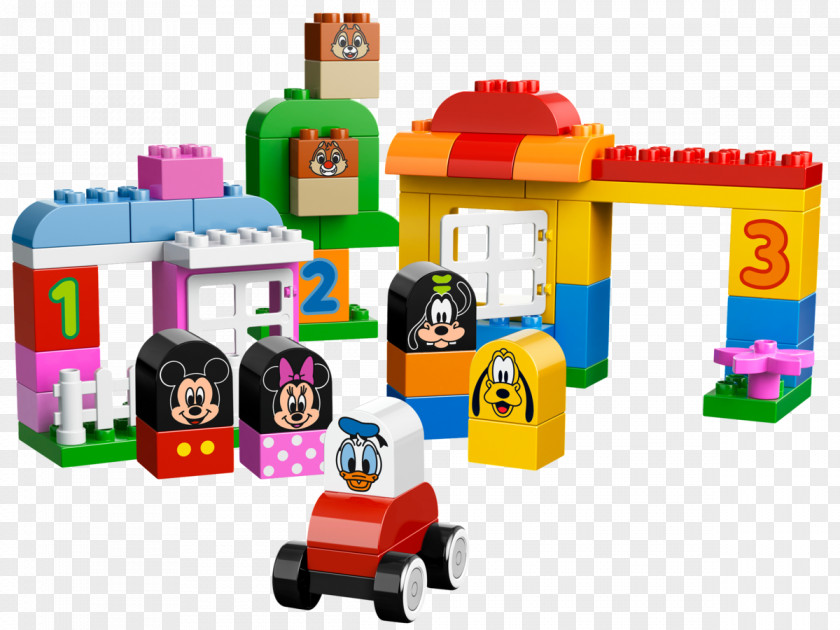 Lego Blocks Minnie Mouse Mickey Donald Duck Duplo PNG