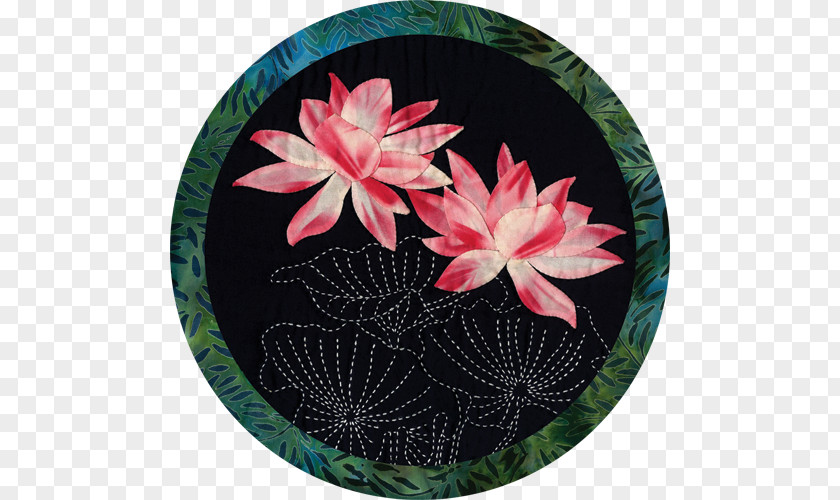 Asian Pattern Quilt Sashiko Stitching Sylvia Pippen Designs Sampler Indigo PNG