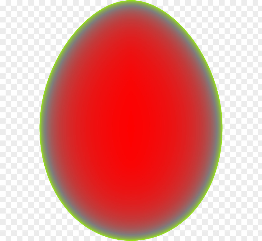 Ornamental Easter Egg Green Magenta PNG