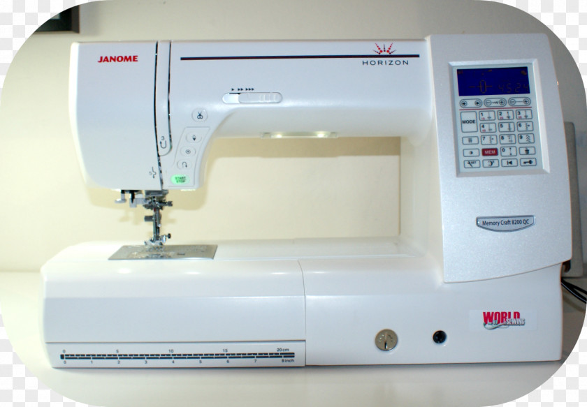 Sewing Machine Machines Janome Centre Embroidery PNG
