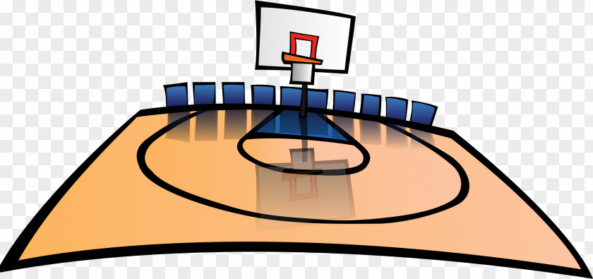Sport Venue Basketball Hoop Background PNG