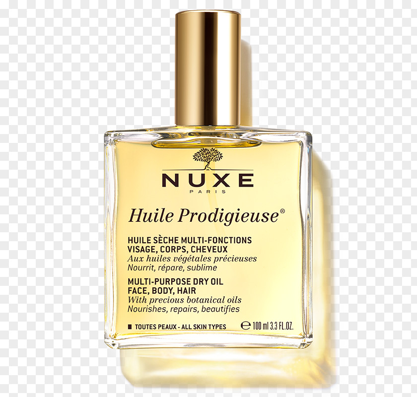 Oil Nuxe Huile Prodigieuse Multi-Purpose Dry Drying PNG