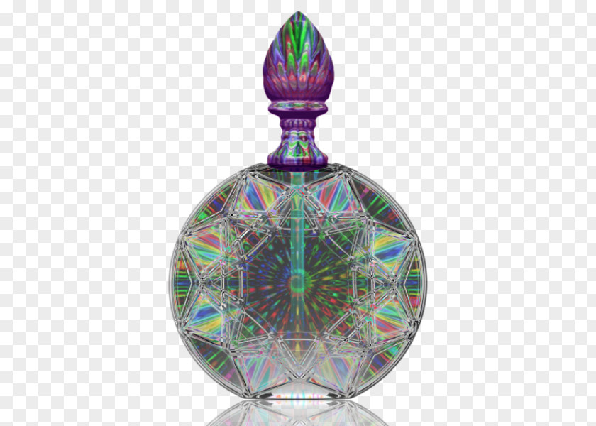 Perfume Painted Glass Bottle Time Fortnight Week PNG