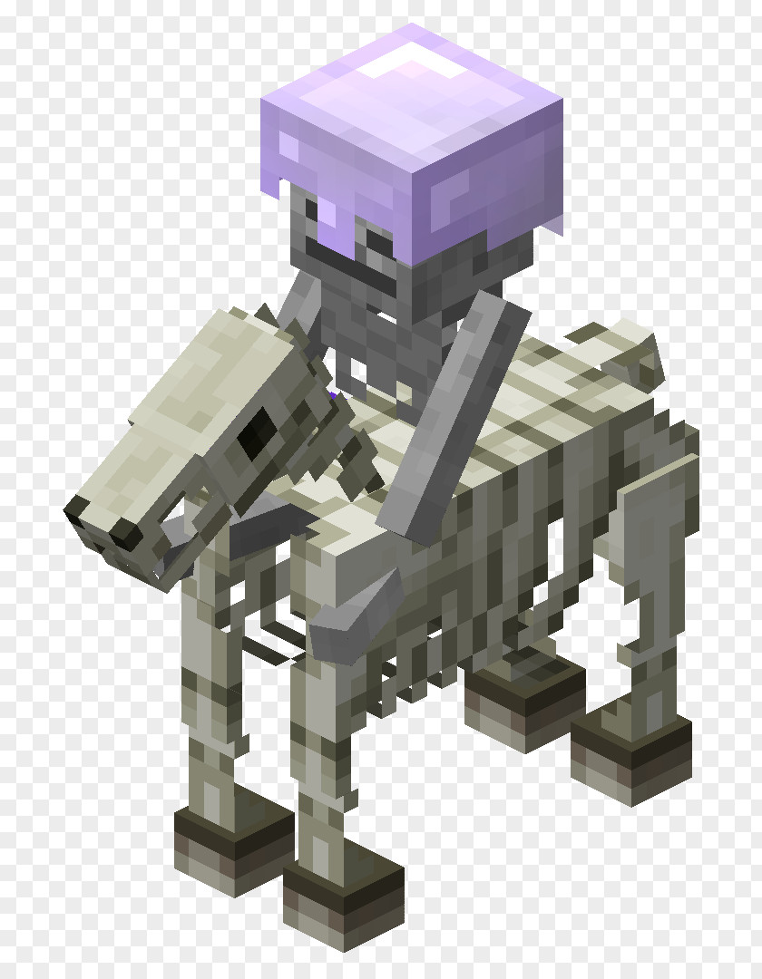 Skinuri De Minecraft Minecraft: Pocket Edition Horse Skeleton Mob PNG