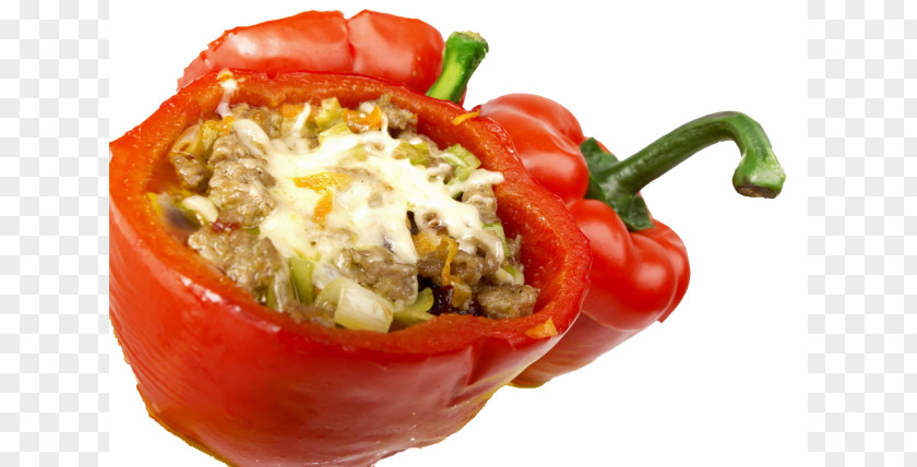 Stuffed Food Bell Pepper Peppers Vegetarian Cuisine Paprika Pimiento PNG