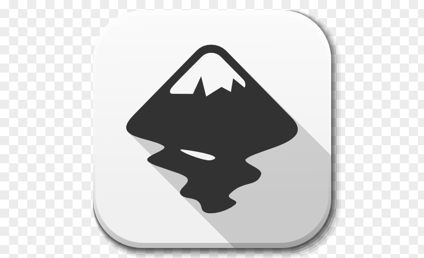 Apps Inkscape Triangle Symbol Black And White Font PNG