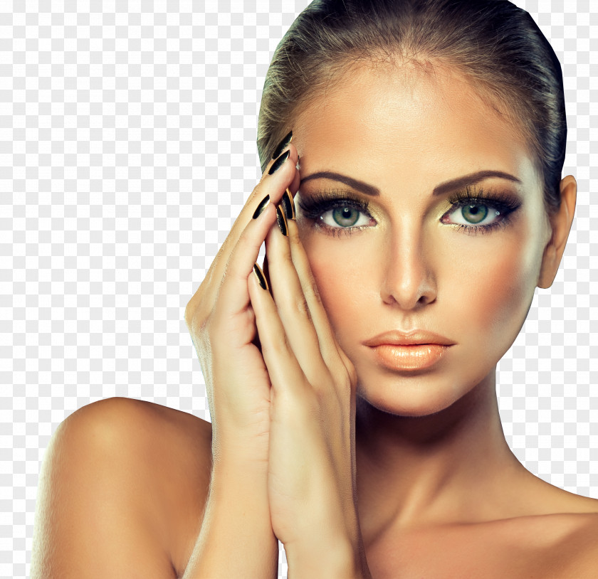 Cosmetics Eyelash Extensions Gold Nail PNG