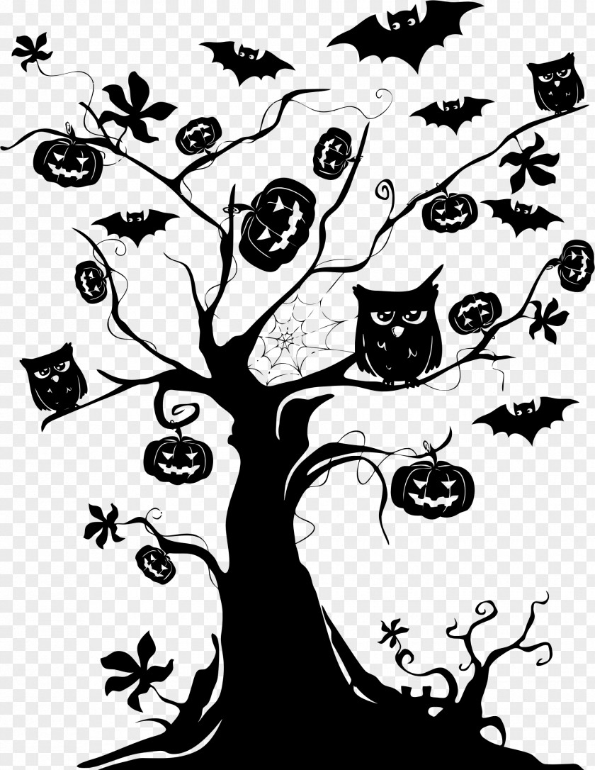 Halloween Tree Transparent The Clip Art PNG