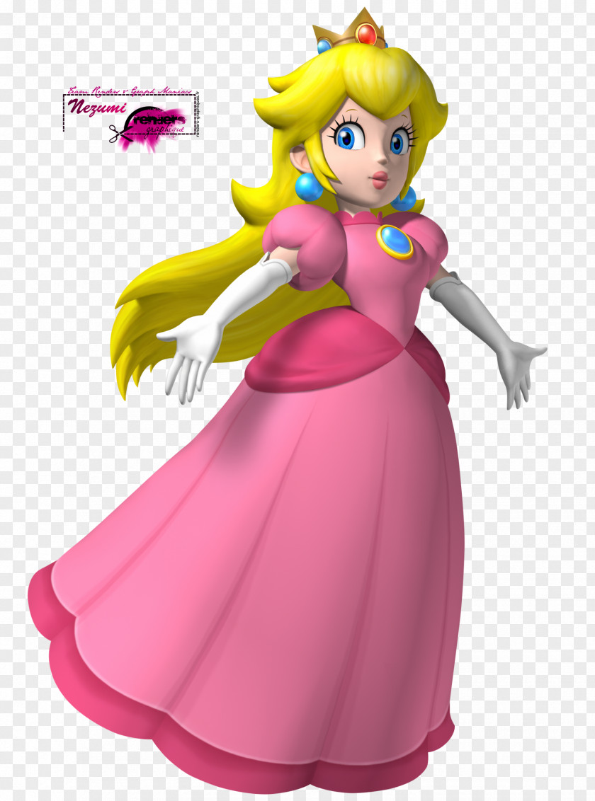 Mushroom Kingdom Mario Party 8 Princess Peach Daisy Luigi PNG
