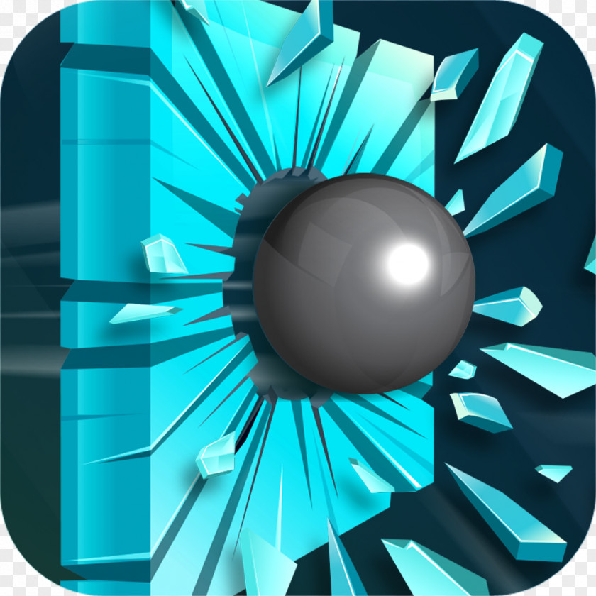 Shattered Glass App Store Ball Game Computer Screenshot PNG