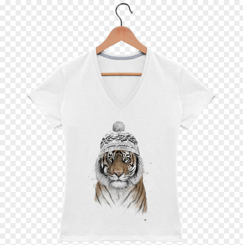 Siberian Tiger T-shirt Lion Moose Bengal PNG
