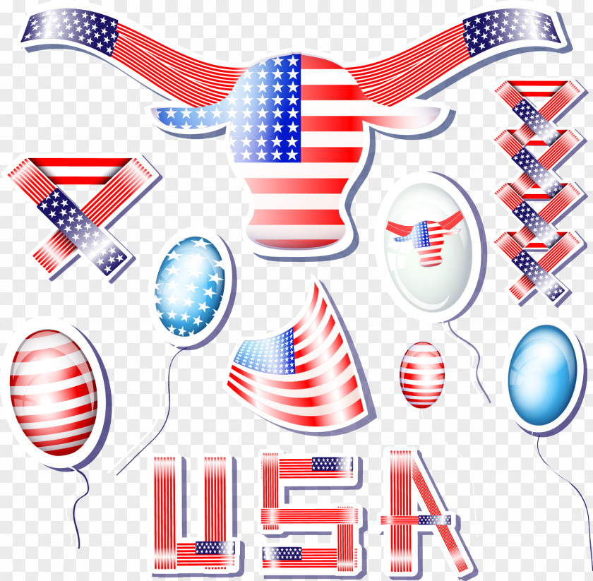 Vector American Flag Of The United States Clip Art PNG