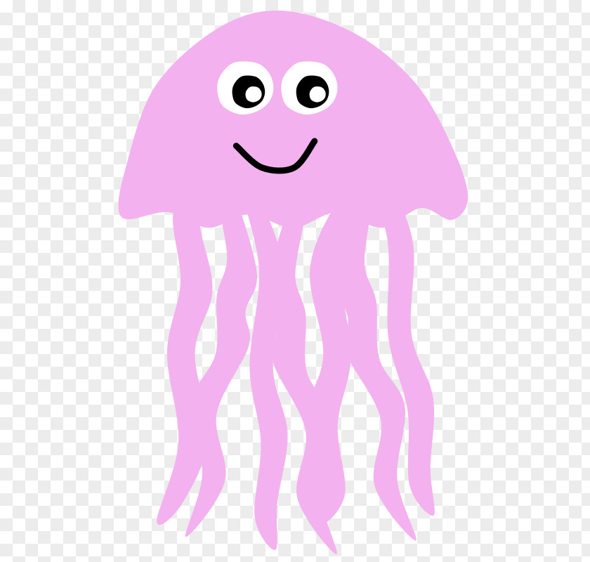 Cartoon Jellyfish Pictures Blue Aurelia Aurita Clip Art PNG