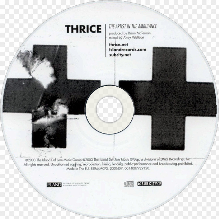Design Compact Disc Thrice PNG