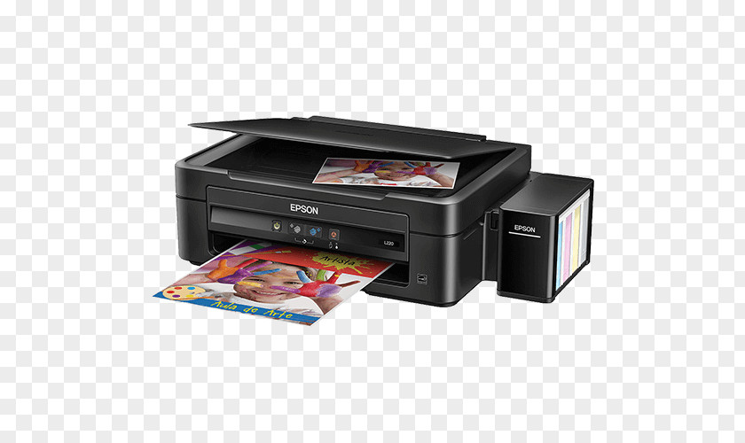 Printer Multi-function Epson EcoTank L220 Printing Continuous Ink System PNG