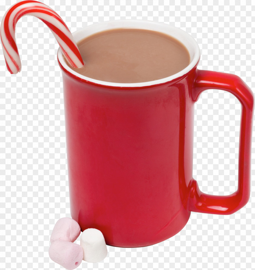 A Cup Of Coffee Hot Chocolate Milk Candy Cane Cocoa Solids World Day PNG