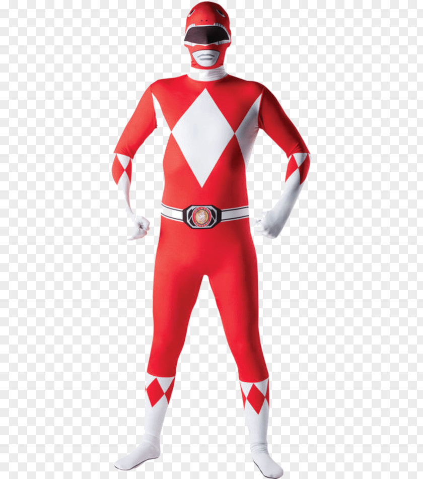 Suit Red Ranger Tommy Oliver Billy Cranston Costume Party PNG