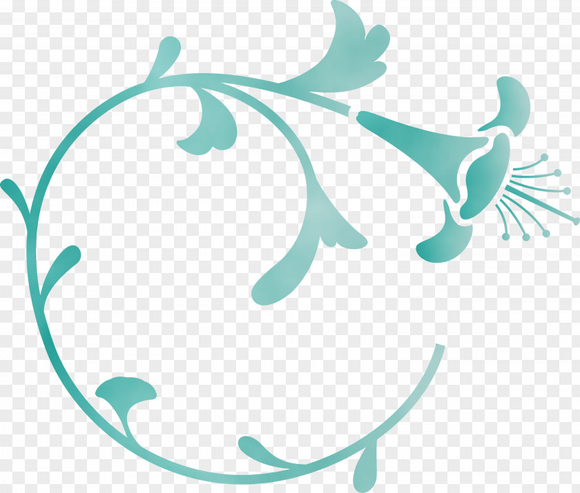 Turquoise Aqua Logo PNG