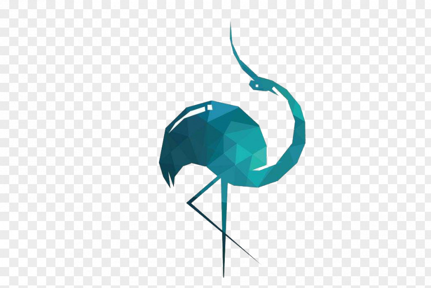 Blue Crane Logo Graphic Design Pattern PNG