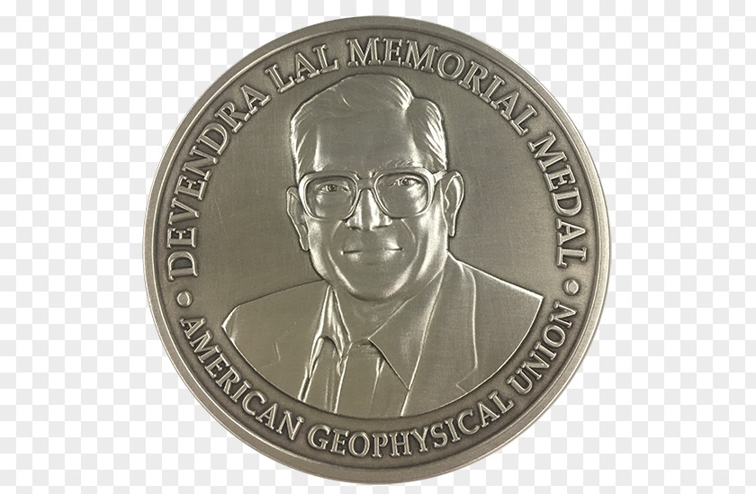 Memorial Program Bronze Medal Coin Scientist Geophysics PNG