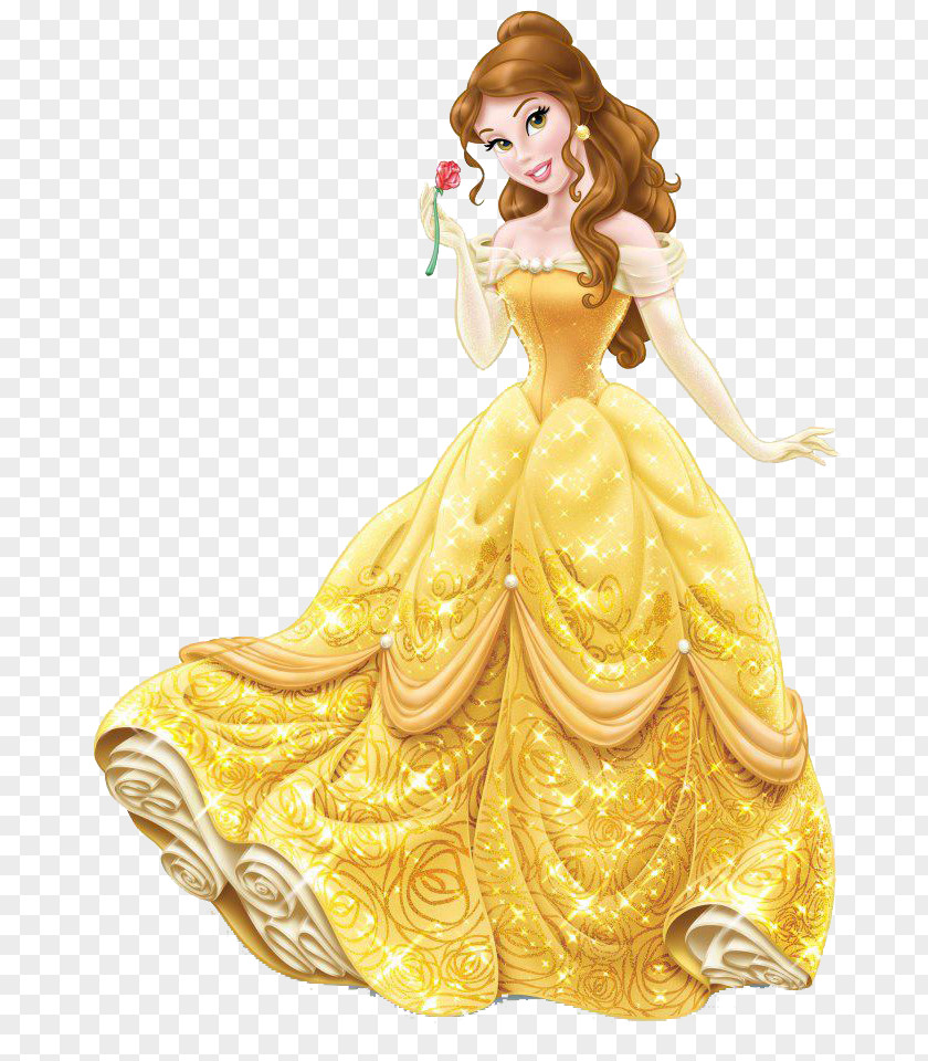 Mickey Mouse Belle Ariel Tiana Cinderella PNG