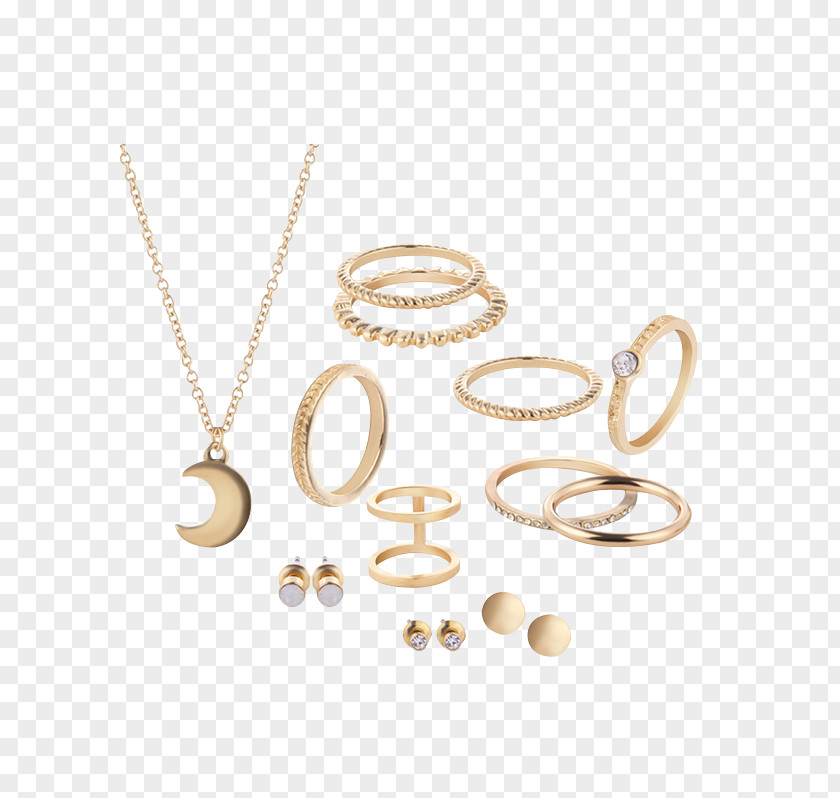 Necklace Earring Jewellery Imitation Gemstones & Rhinestones Silver PNG