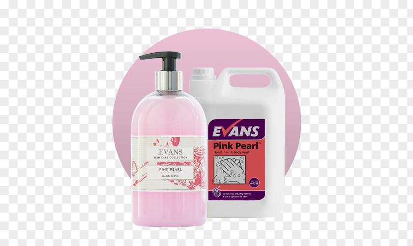 Pink Pearls Lotion Hand Washing Liquid Shower Gel PNG