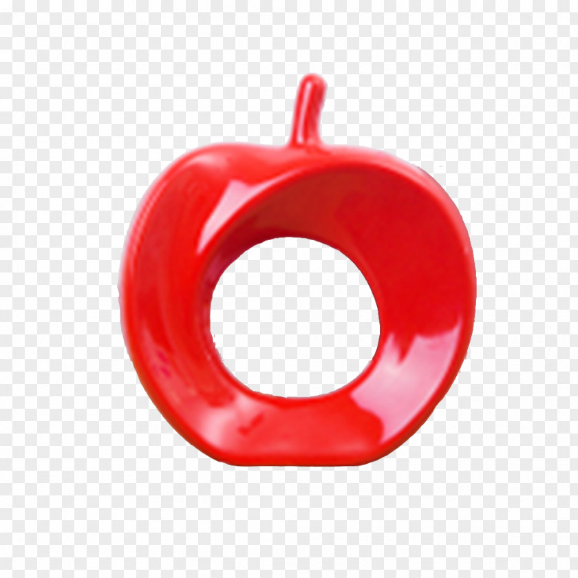 Red Apple Decorations PNG