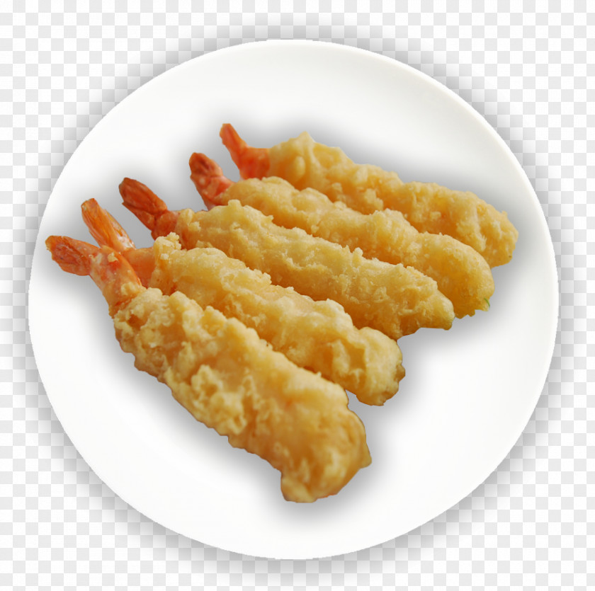 Shrimp Tempura French Fries Chicken Nugget Fried Fingers PNG