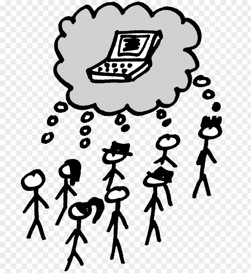 Audience Human Behavior Grayscale Art Clip PNG