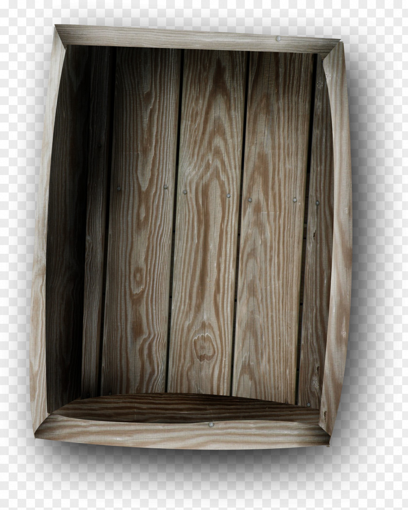 Brown Wood Frame Creative Picture PNG