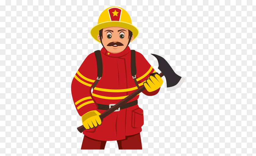 Fire Fighter Firefighter Cartoon Royalty-free PNG
