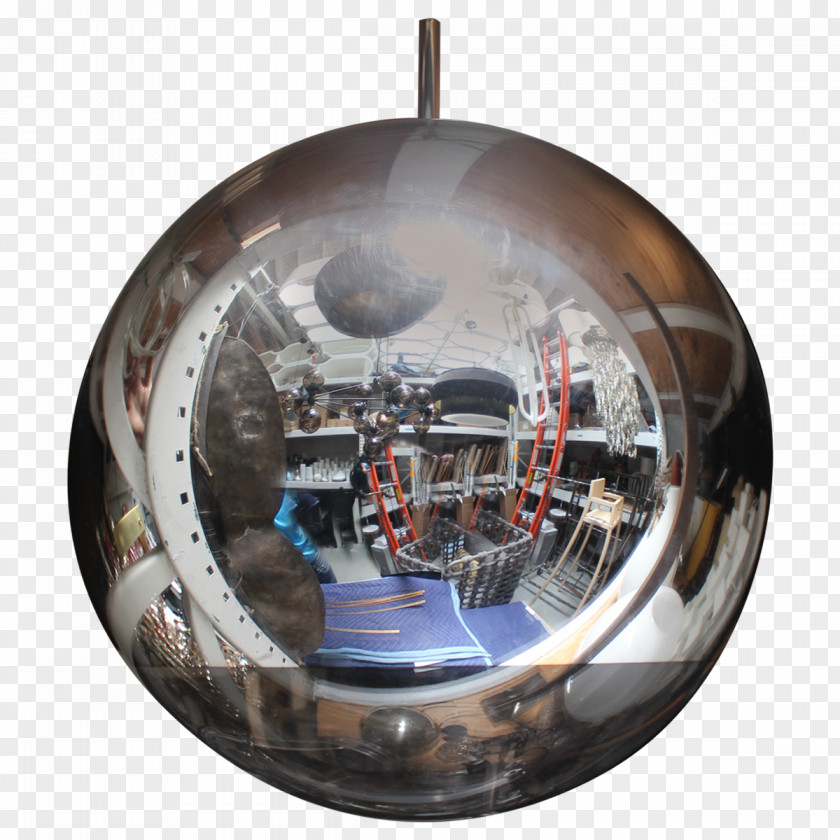 Look In The Mirror Christmas Ornament Sphere PNG