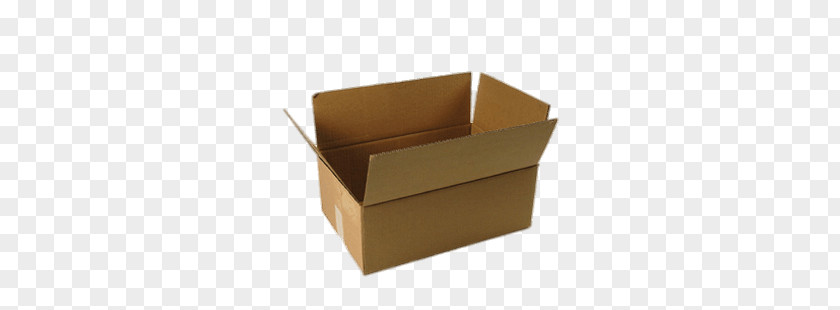 Open Cardboard Box PNG Box, empty rectangular brown cardboard box clipart PNG
