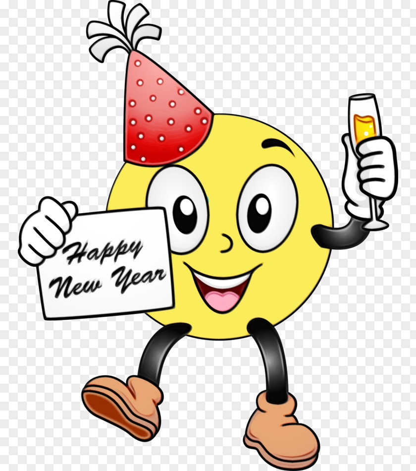 Smile Happy Chinese New Year Cartoon PNG