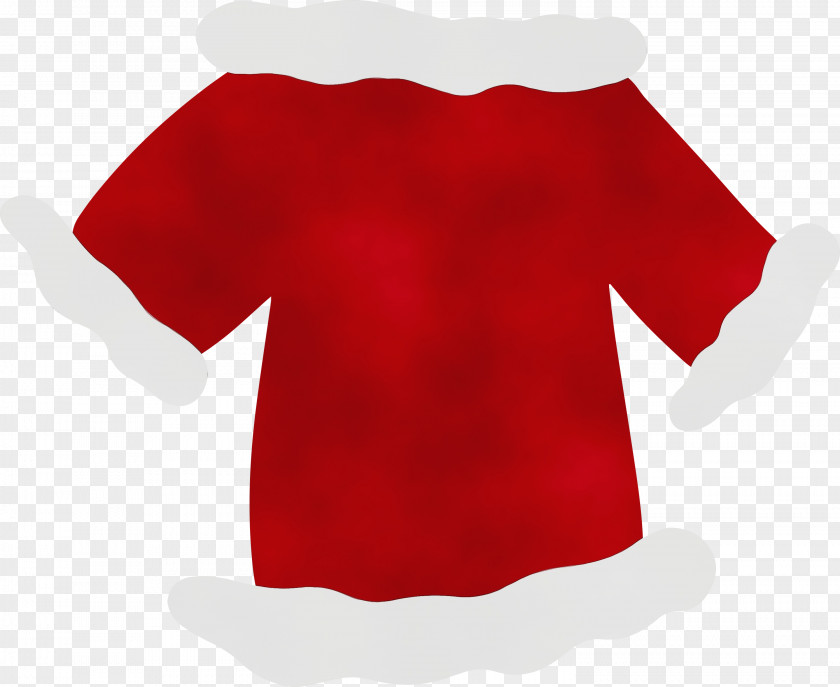 T-shirt Sleeve Red Character Created By PNG