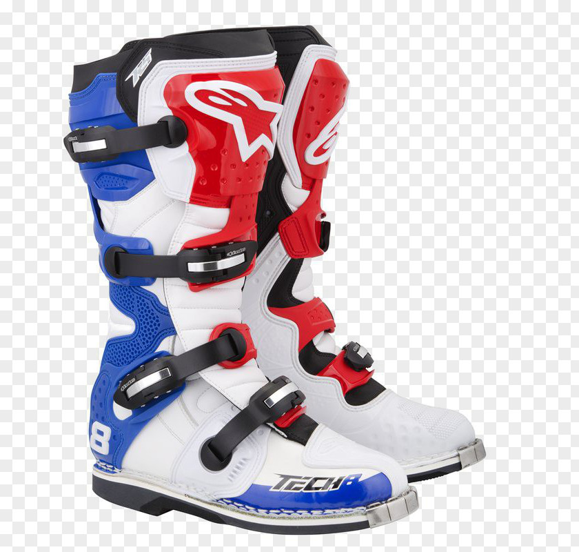 Motocross Ski Boots Alpinestars Enduro Motorcycle PNG