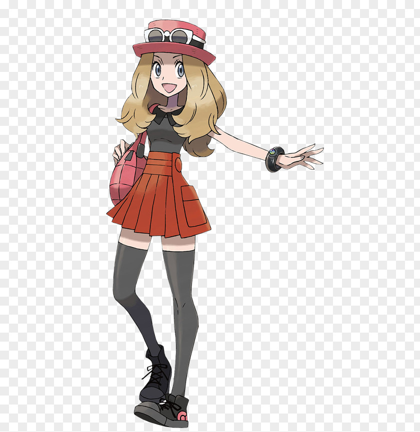 No Money Pokémon X And Y Serena Ash Ketchum Trainer PNG