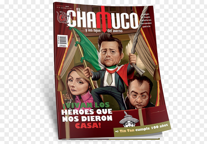 Revolucion Mexican Pitbull El Chamuco Caricature Comics Magazine PNG