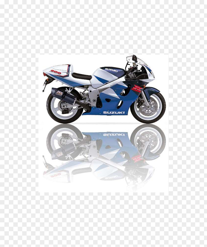 Suzuki GSR750 Exhaust System SRAD GSX-R750 PNG