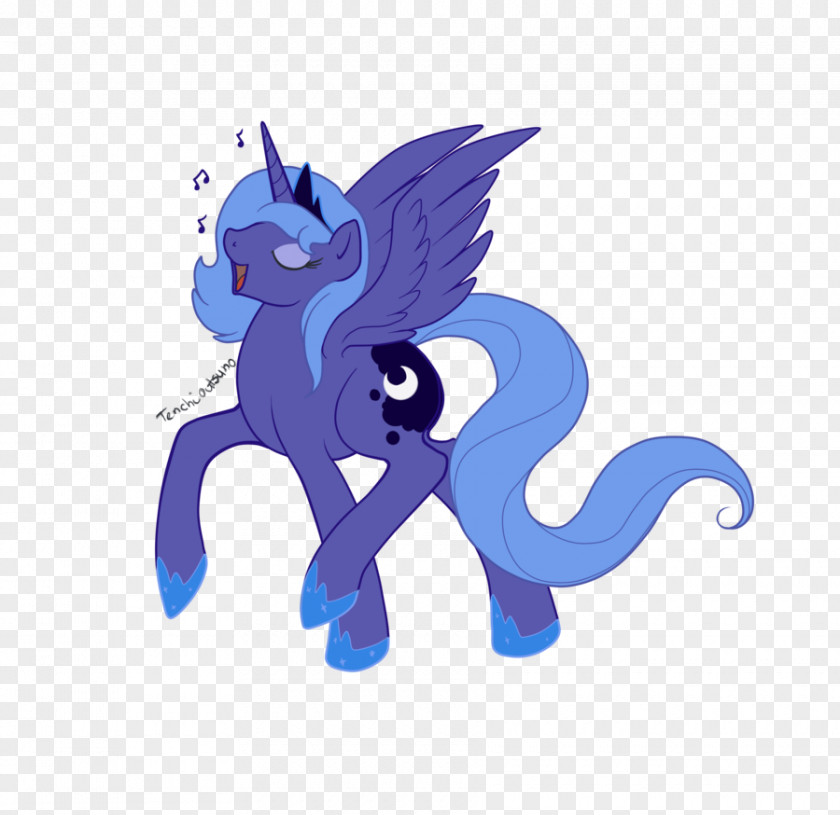 Tenchim Pony Princess Luna Applejack Rainbow Dash Art PNG