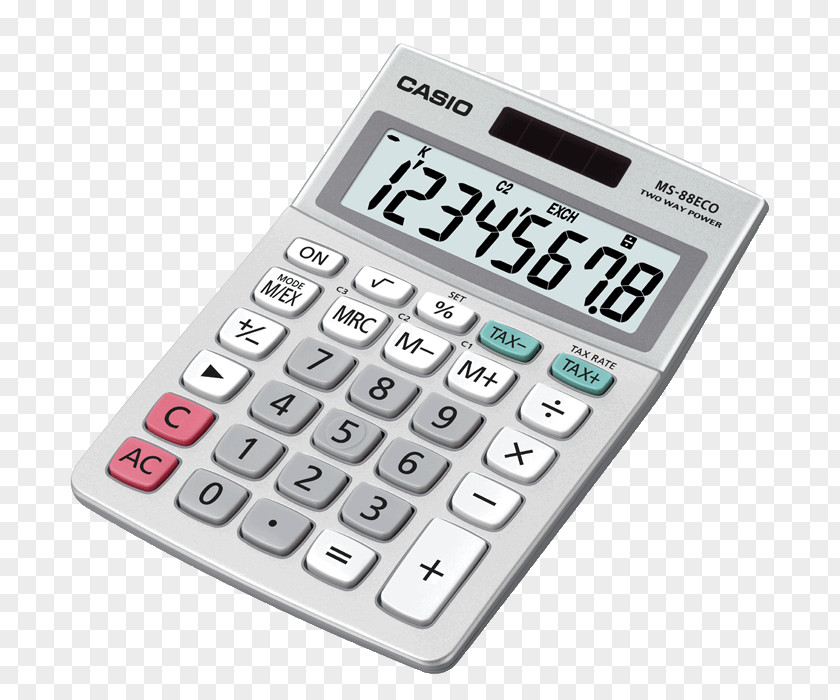 Calculator Casio Desktop JF-120ECO Hardware/Electronic PNG