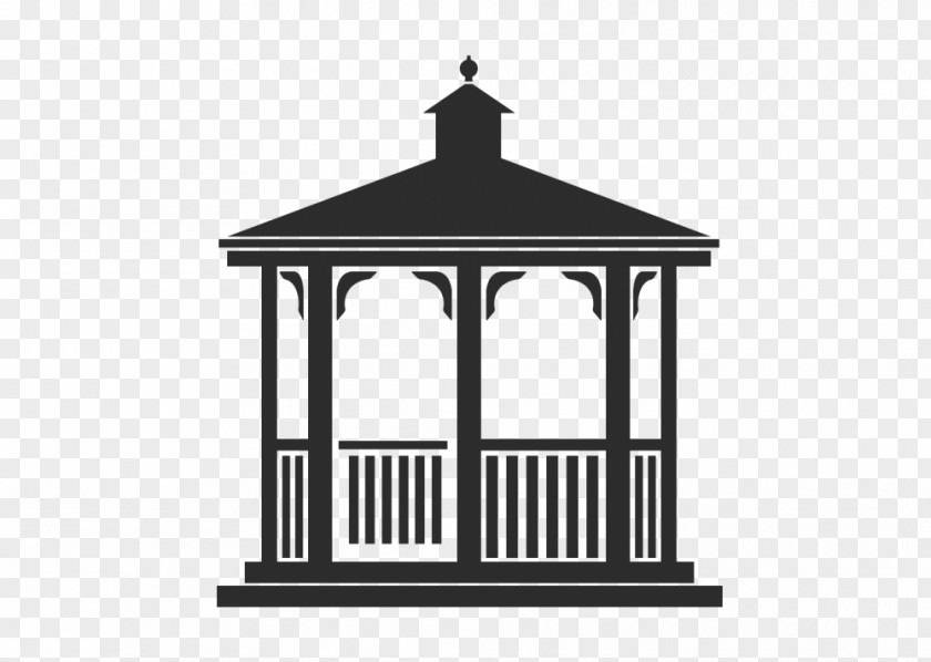 Gazebo Garden Landscaping Clip Art PNG