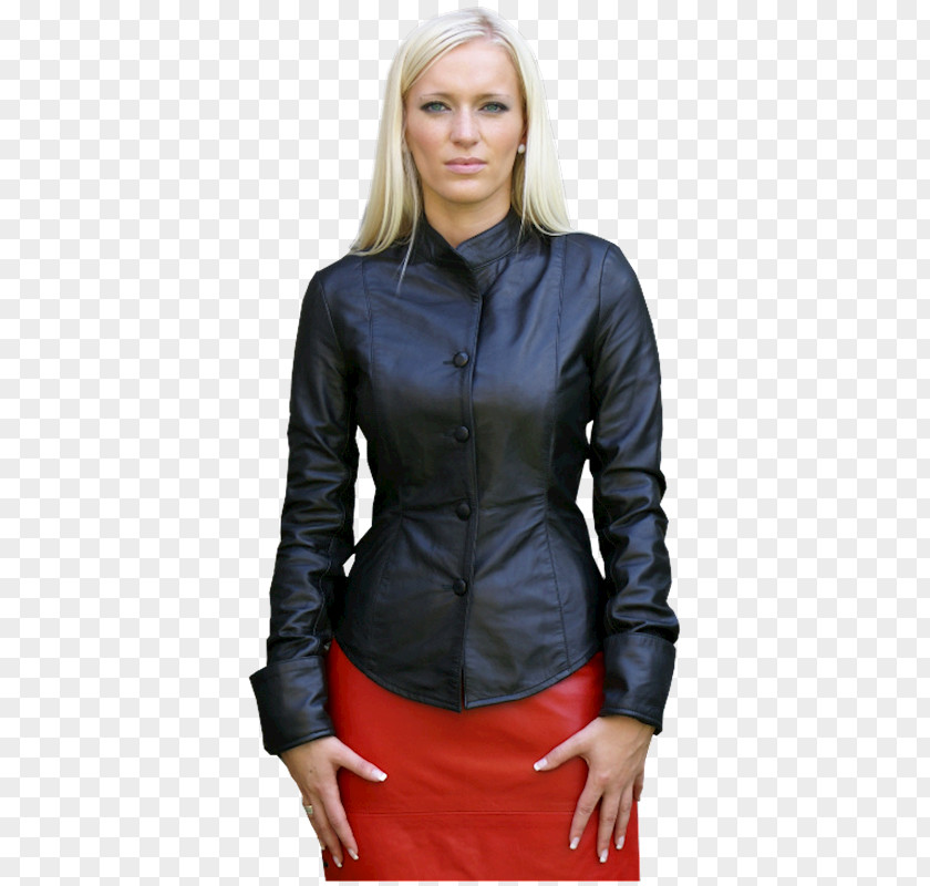 Kurze Zusammenfassung Leather Jacket T-shirt Made To Measure PNG