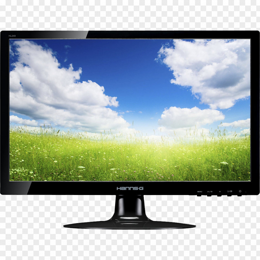 Monitors Computer LED-backlit LCD Thin-film-transistor Liquid-crystal Display HannStar Corporation PNG