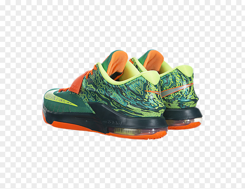 Signature Orange Kd Shoes Sports Basketball Shoe Sportswear Walking PNG