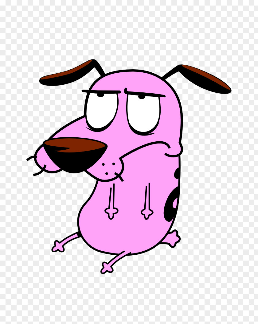 Courage The Cowardly Dog Video Clip Art PNG
