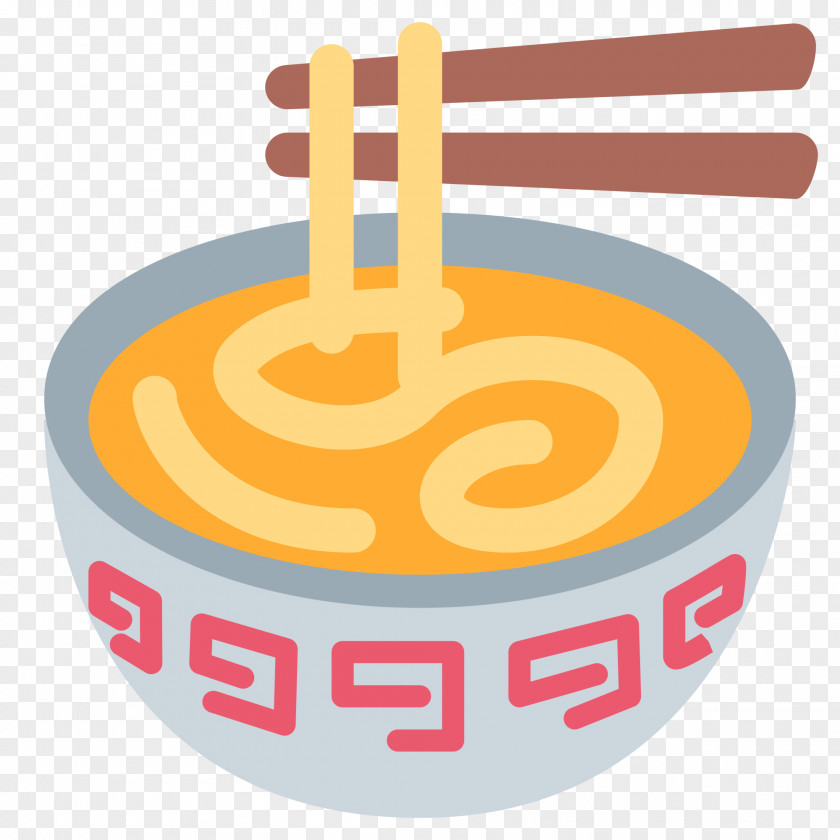 Emoji Ramen Steaming Japanese Cuisine Wonton PNG